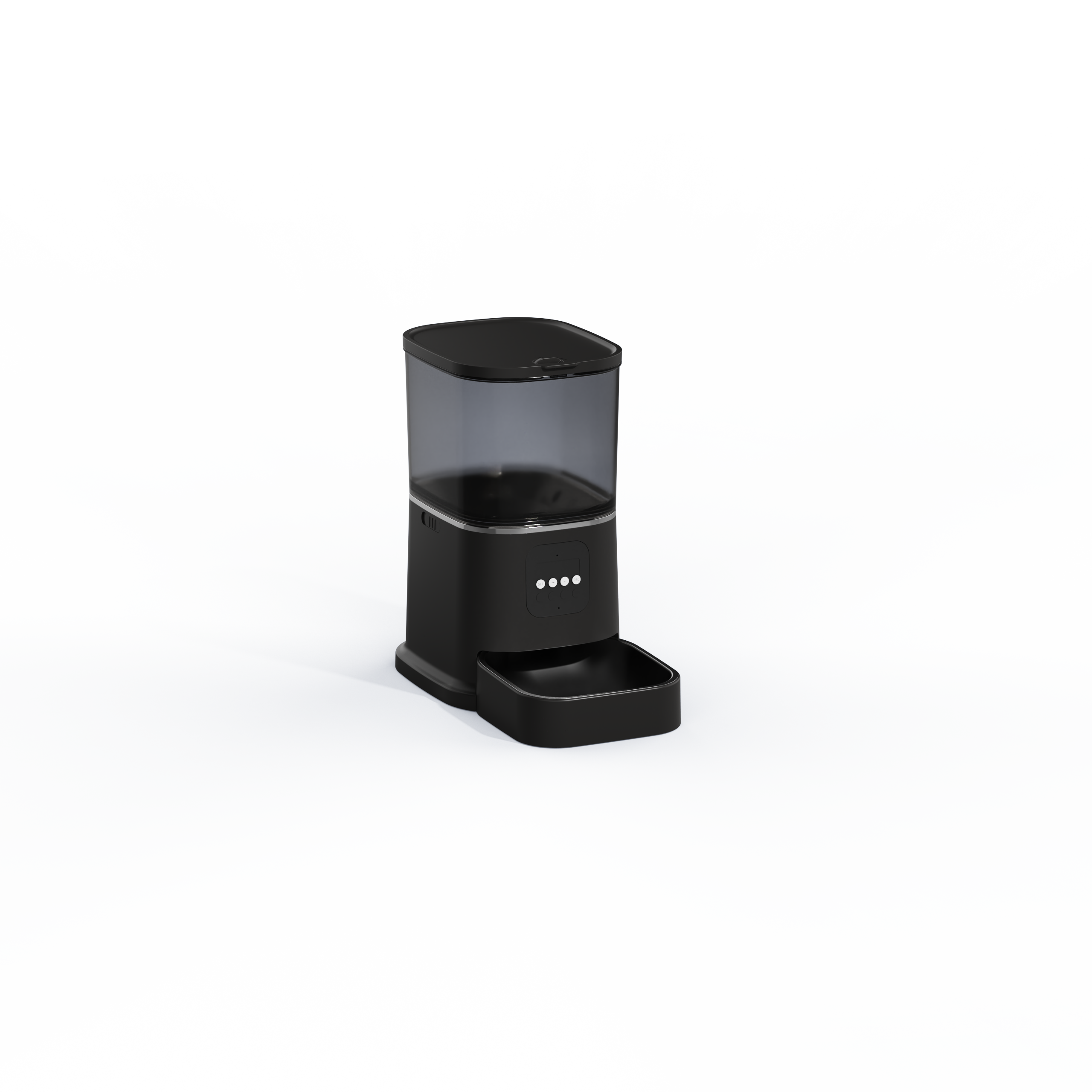 TAILNTAIL P9 smart pet feeder in lifestyle setting with app control and video monitoring