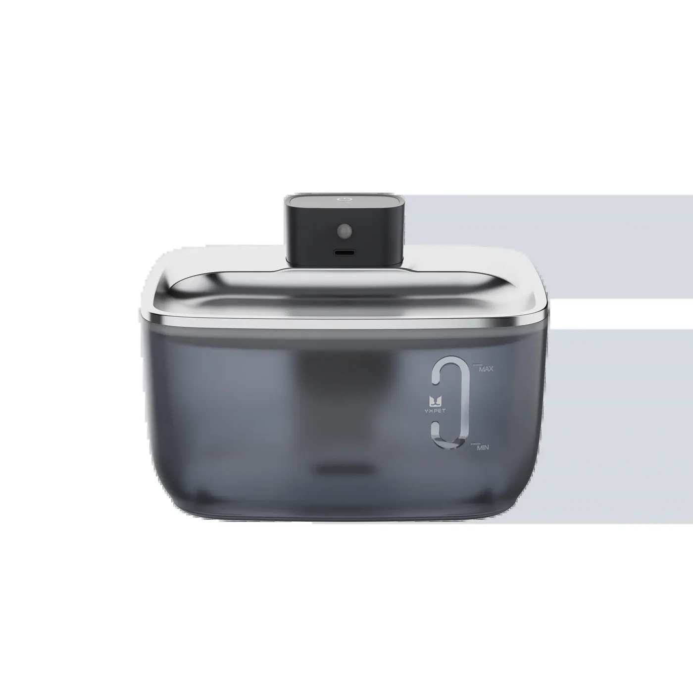 TAILNTAIL C016S wireless stainless steel pet water dispenser with 4000mAh battery and 4L tank