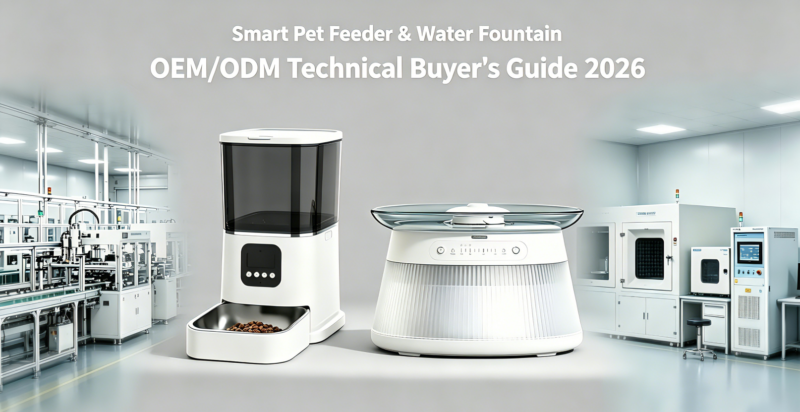 Smart Pet Feeder & Water Fountain OEM/ODM Manufacturing: A Technical Buyer's Guide to Evaluating Chinese Suppliers (2026)