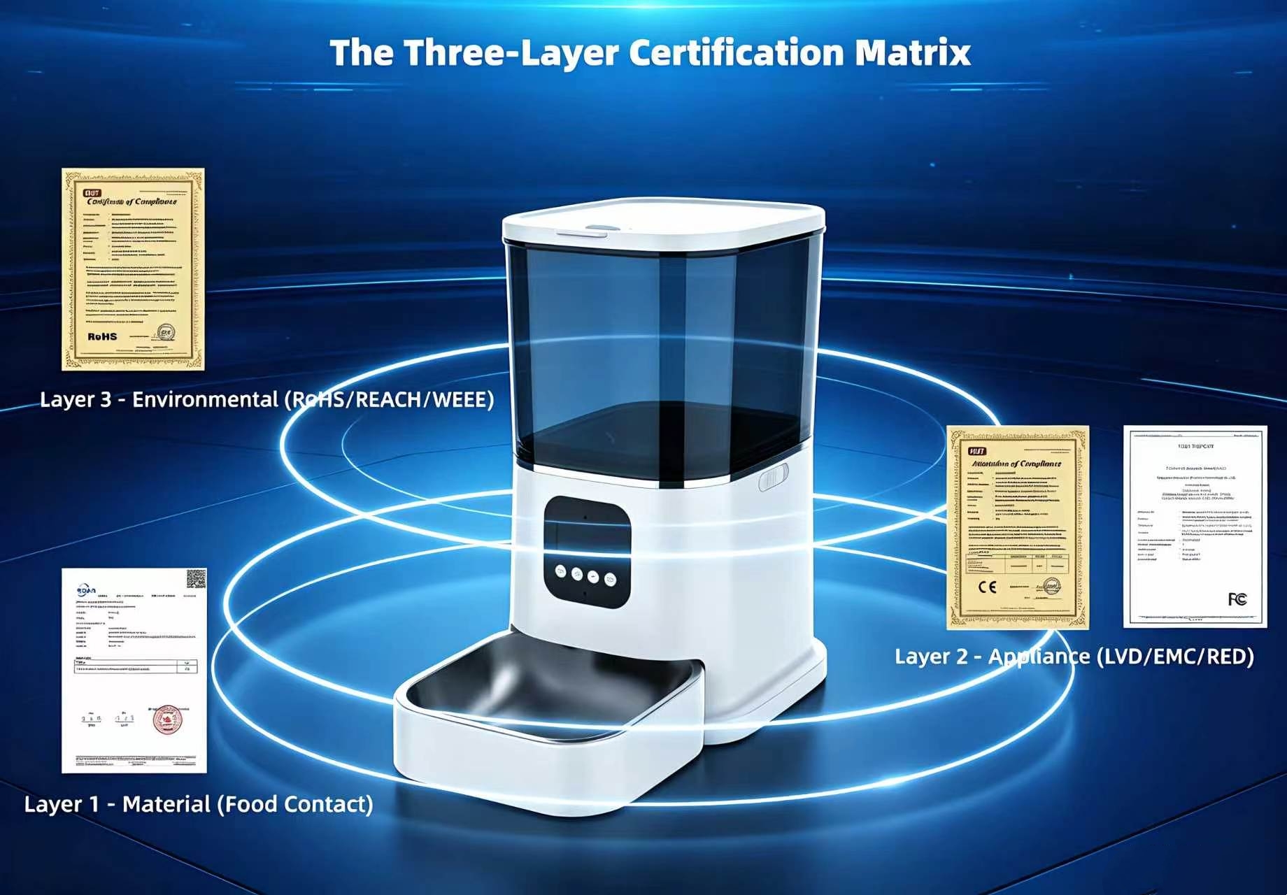 Smart Pet Feeder Engineering Guide: Precision Dispensing, Anti-Jamming & Freshness Preservation for OEM/ODM Programs