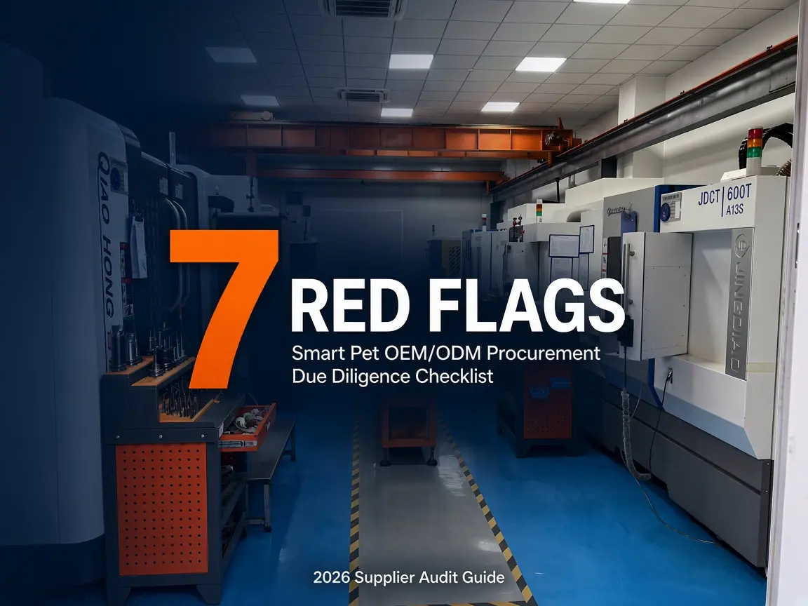 7 Red Flags When Sourcing Smart Pet Feeders & Fountains from an OEM/ODM Manufacturer: A 2026 Procurement Due Diligence Checklist